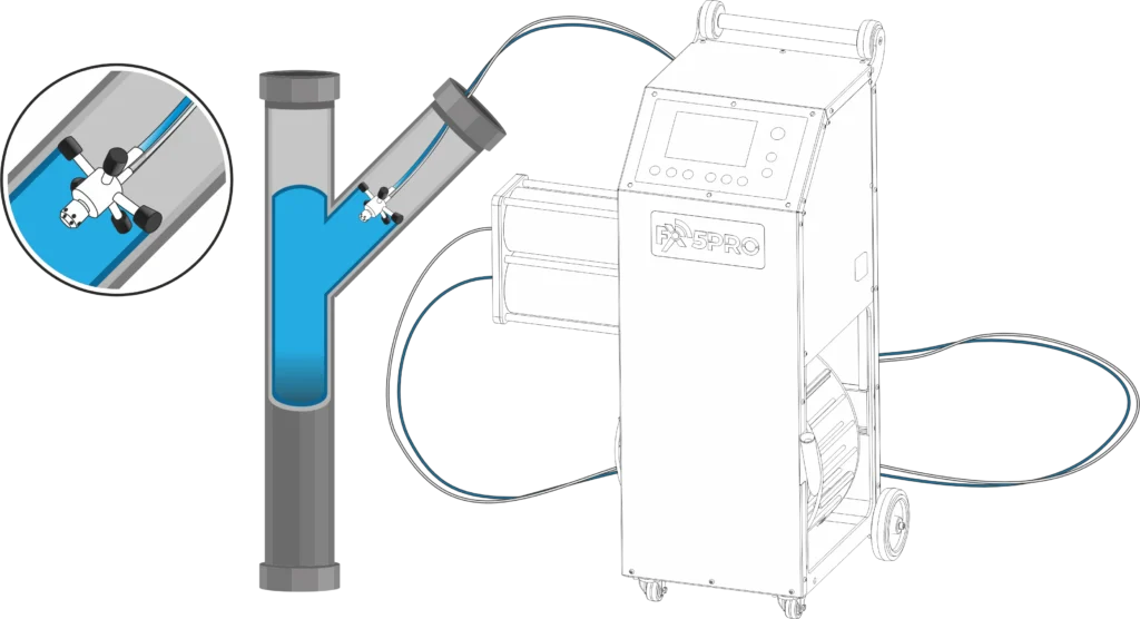 RESIN SPRAYING MACHINE